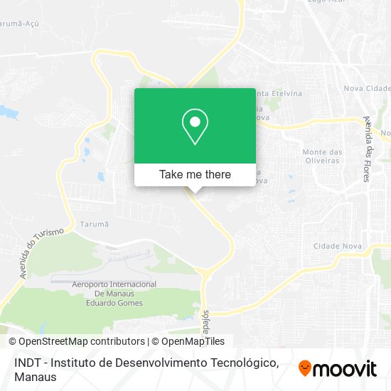 INDT - Instituto de Desenvolvimento Tecnológico map