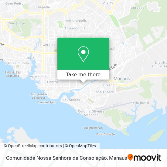 Comunidade Nossa Senhora da Consolação map