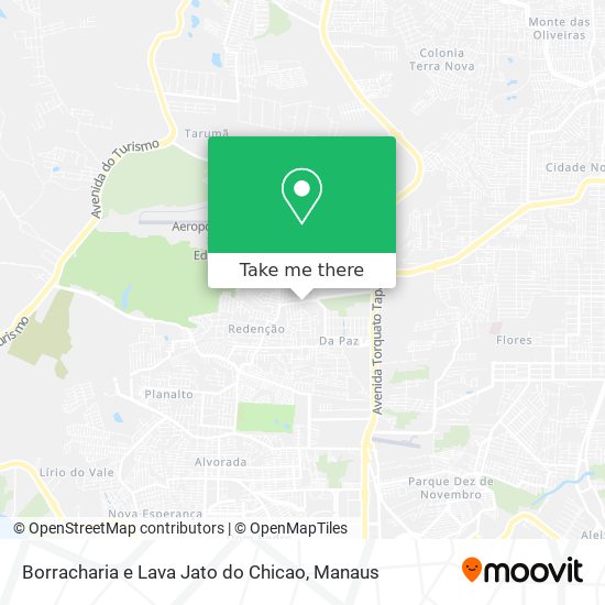 Borracharia e Lava Jato do Chicao map