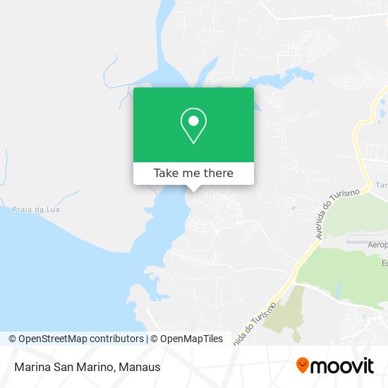 Marina San Marino map