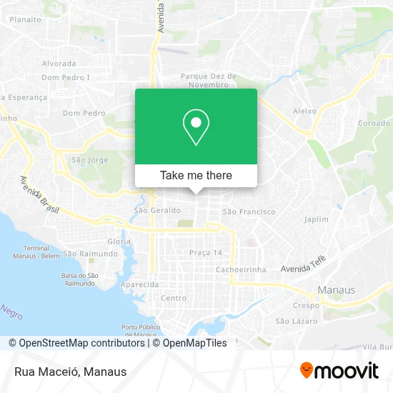 Rua Maceió map