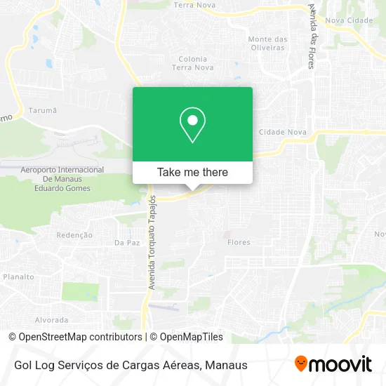 Gol Log Serviços de Cargas Aéreas map