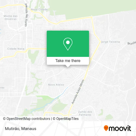 Mutirão map