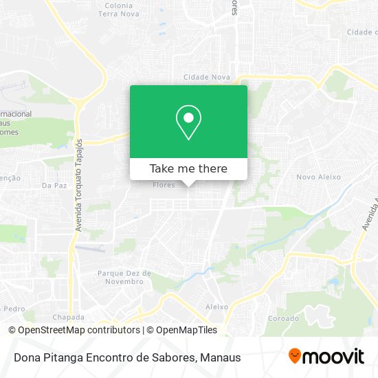 Dona Pitanga Encontro de Sabores map