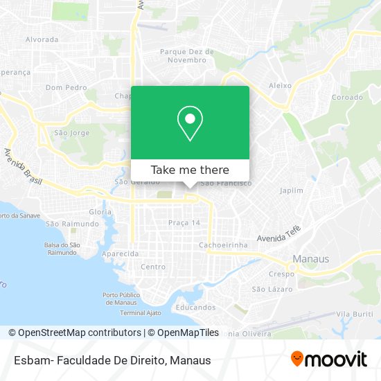 Mapa Esbam- Faculdade De Direito