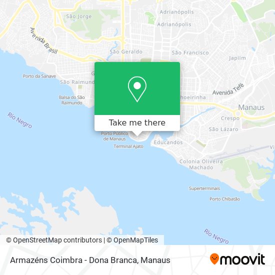 Armazéns Coimbra - Dona Branca map