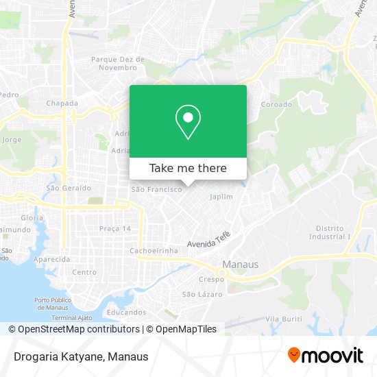 Drogaria Katyane map