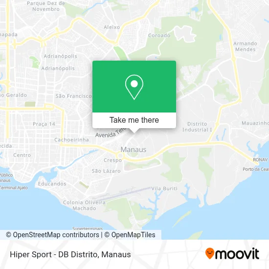 Hiper Sport - DB Distrito map