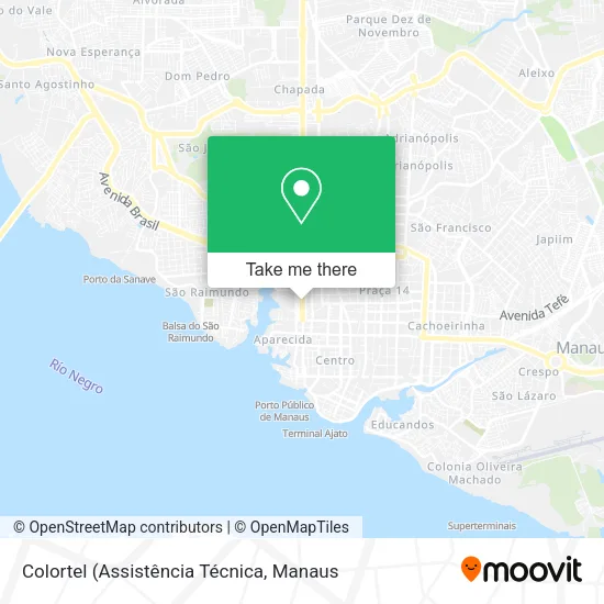 Colortel map