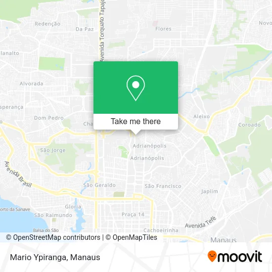 Mario Ypiranga map