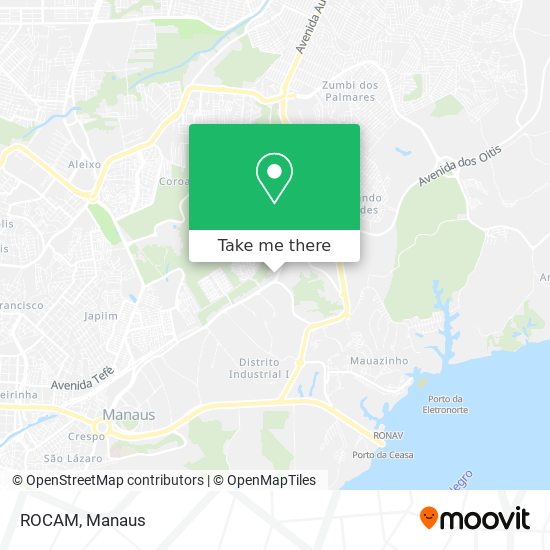 ROCAM map