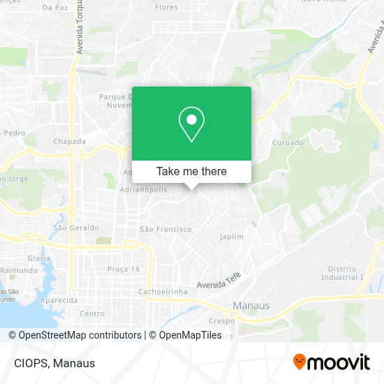 CIOPS map