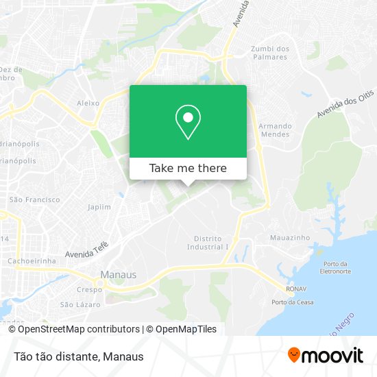Tão tão distante map