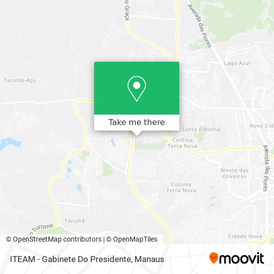 ITEAM - Gabinete Do Presidente map