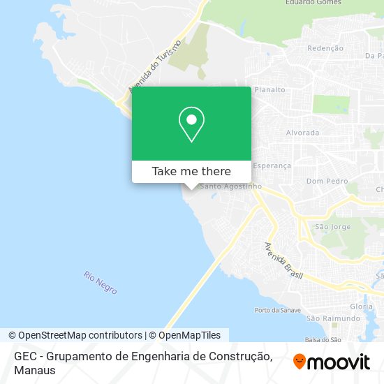 GEC - Grupamento de Engenharia de Construção map