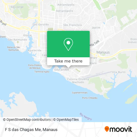 F S das Chagas Me map