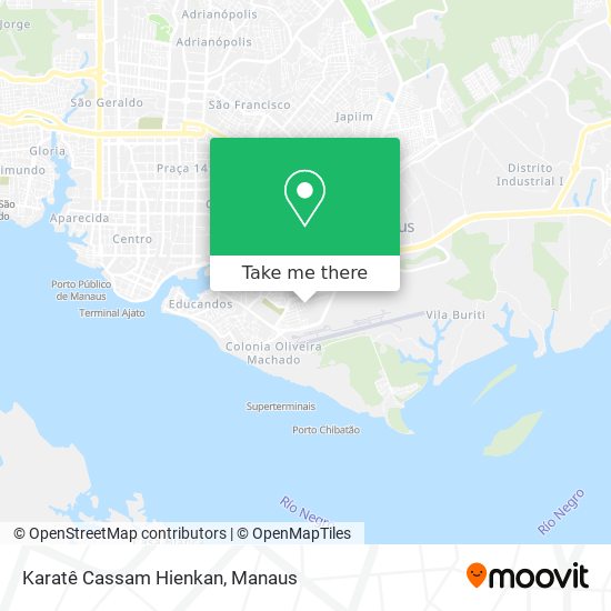 Karatê Cassam Hienkan map