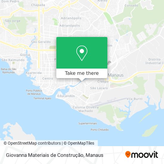 Giovanna Materiais de Construção map