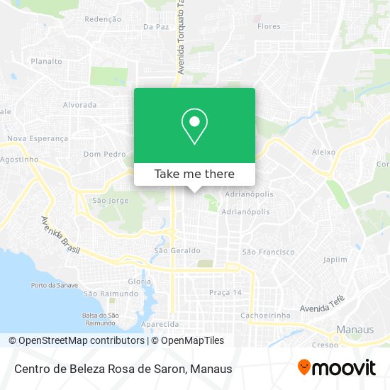 Centro de Beleza Rosa de Saron map