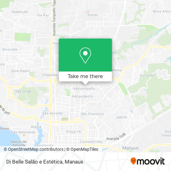 Di Belle Salão e Estética map