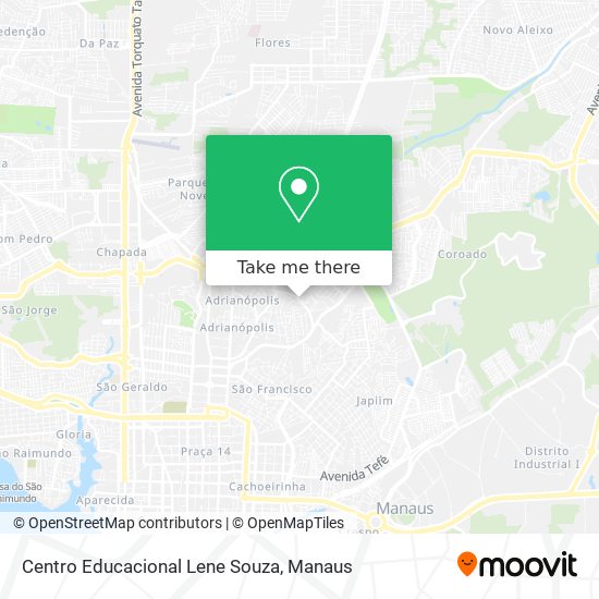 Centro Educacional Lene Souza map