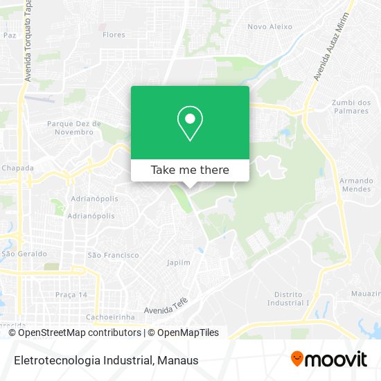 Eletrotecnologia Industrial map