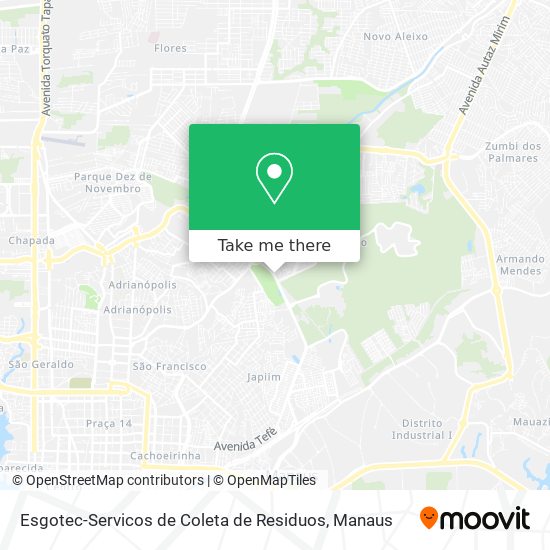 Esgotec-Servicos de Coleta de Residuos map