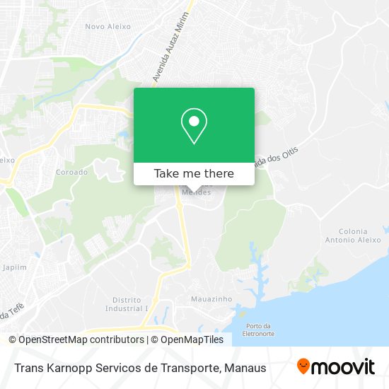 Trans Karnopp Servicos de Transporte map