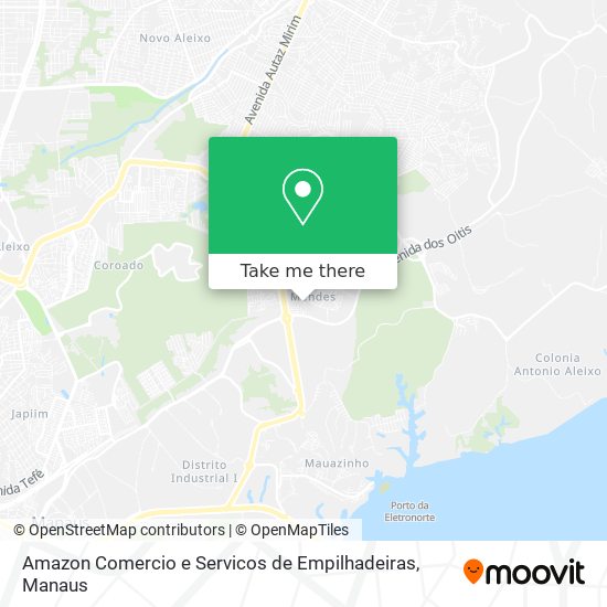 Amazon Comercio e Servicos de Empilhadeiras map