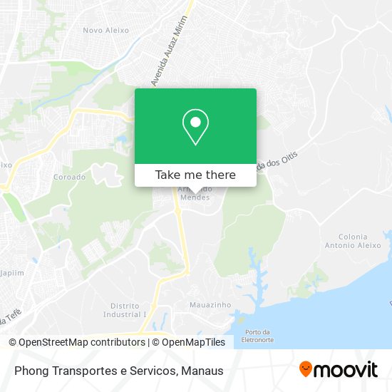 Phong Transportes e Servicos map