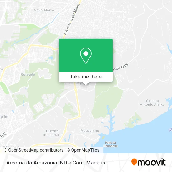 Arcoma da Amazonia IND e Com map