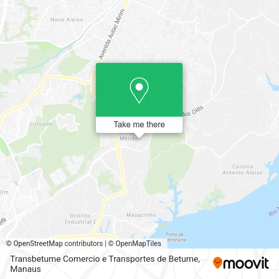 Transbetume Comercio e Transportes de Betume map