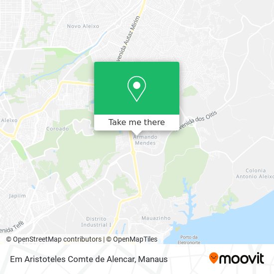 Em Aristoteles Comte de Alencar map