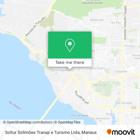 Soltur Solimões Transp e Turismo Ltda map