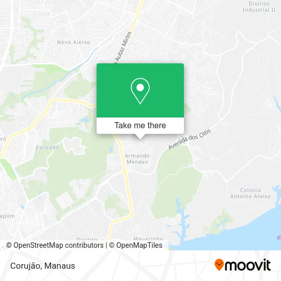 Corujão map