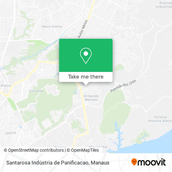 Santarosa Indústria de Panificacao map