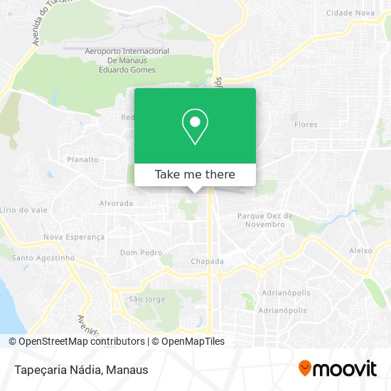 Tapeçaria Nádia map