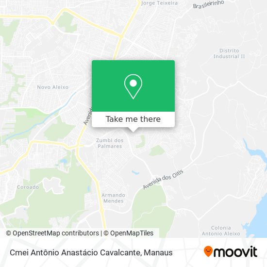 Cmei Antônio Anastácio Cavalcante map