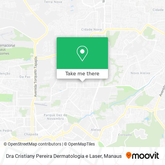 Dra Cristiany Pereira Dermatologia e Laser map