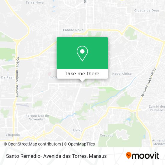 Santo Remedio- Avenida das Torres map
