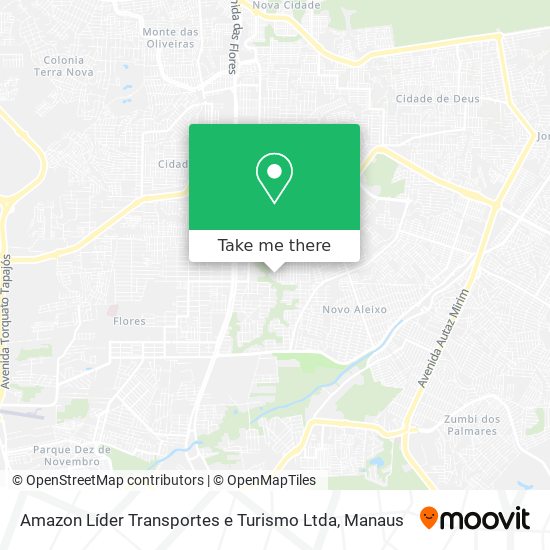 Amazon Líder Transportes e Turismo Ltda map