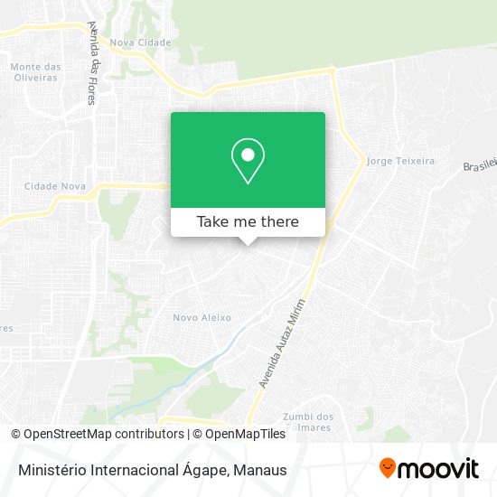 Ministério Internacional Ágape map