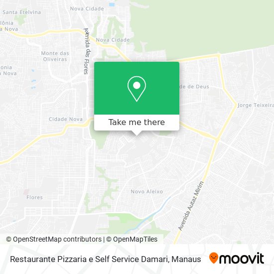 Restaurante Pizzaria e Self Service Damari map