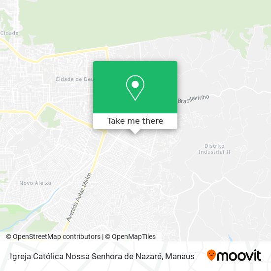 Igreja Católica Nossa Senhora de Nazaré map