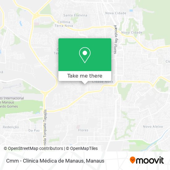 Cmm - Clínica Médica de Manaus map