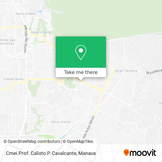 Cmei Prof. Calixto P. Cavalcante map