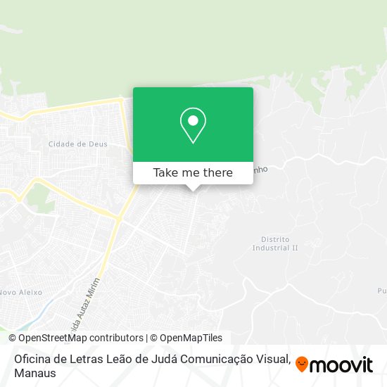 Oficina de Letras Leão de Judá Comunicação Visual map