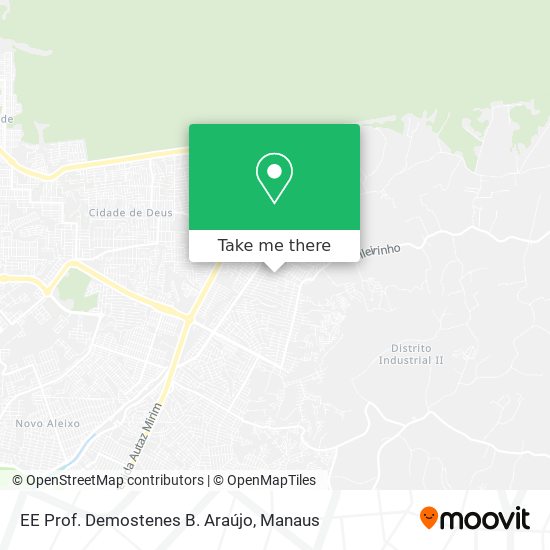 EE Prof. Demostenes B. Araújo map