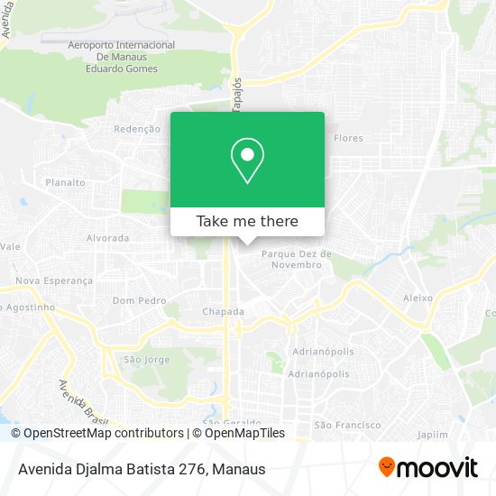 Avenida Djalma Batista 276 map