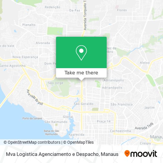 Mva Logistica Agenciamento e Despacho map